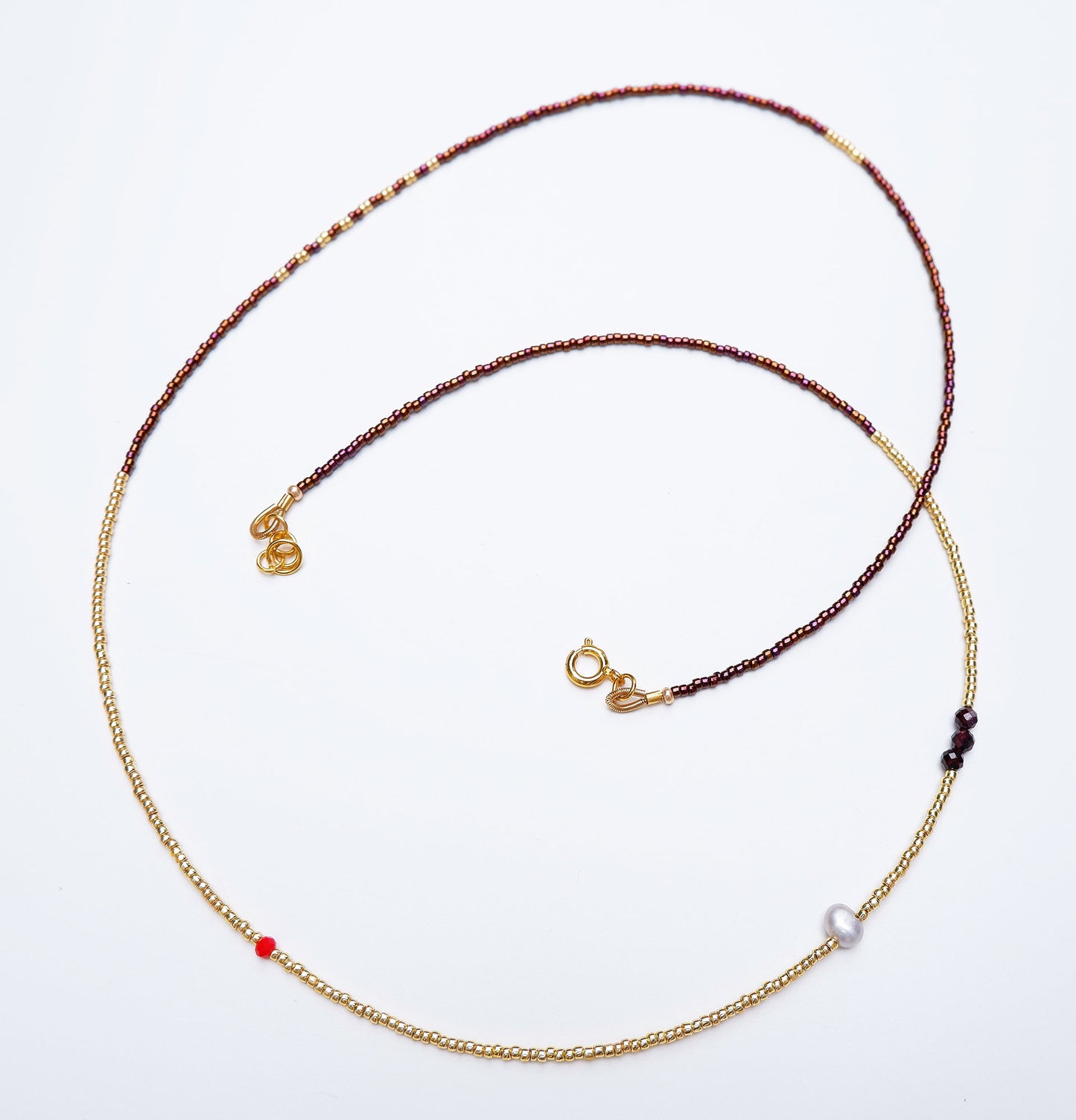 Miyuki bead necklace