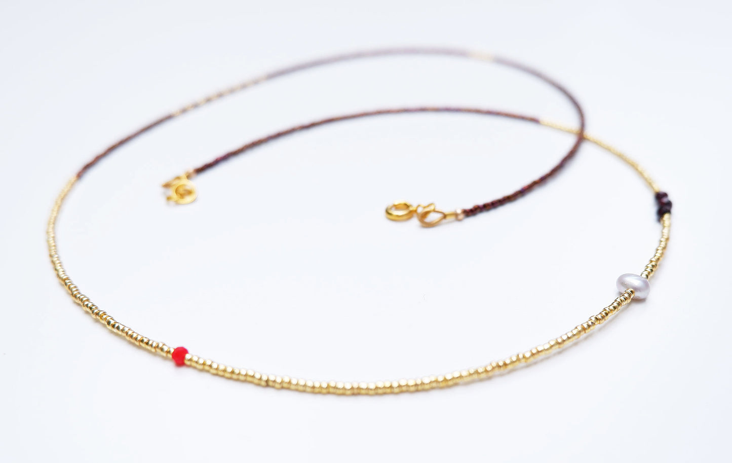 Miyuki bead necklace