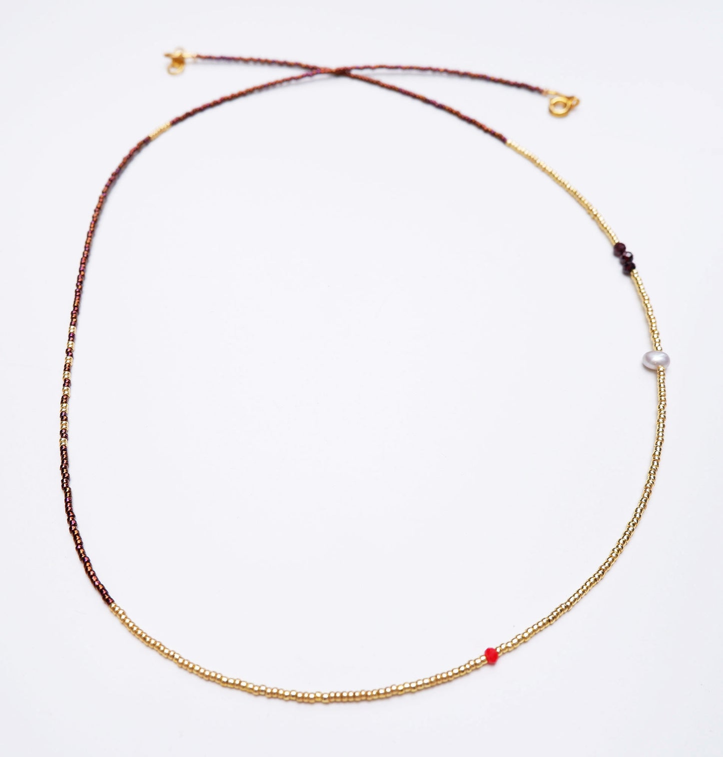 Miyuki bead necklace