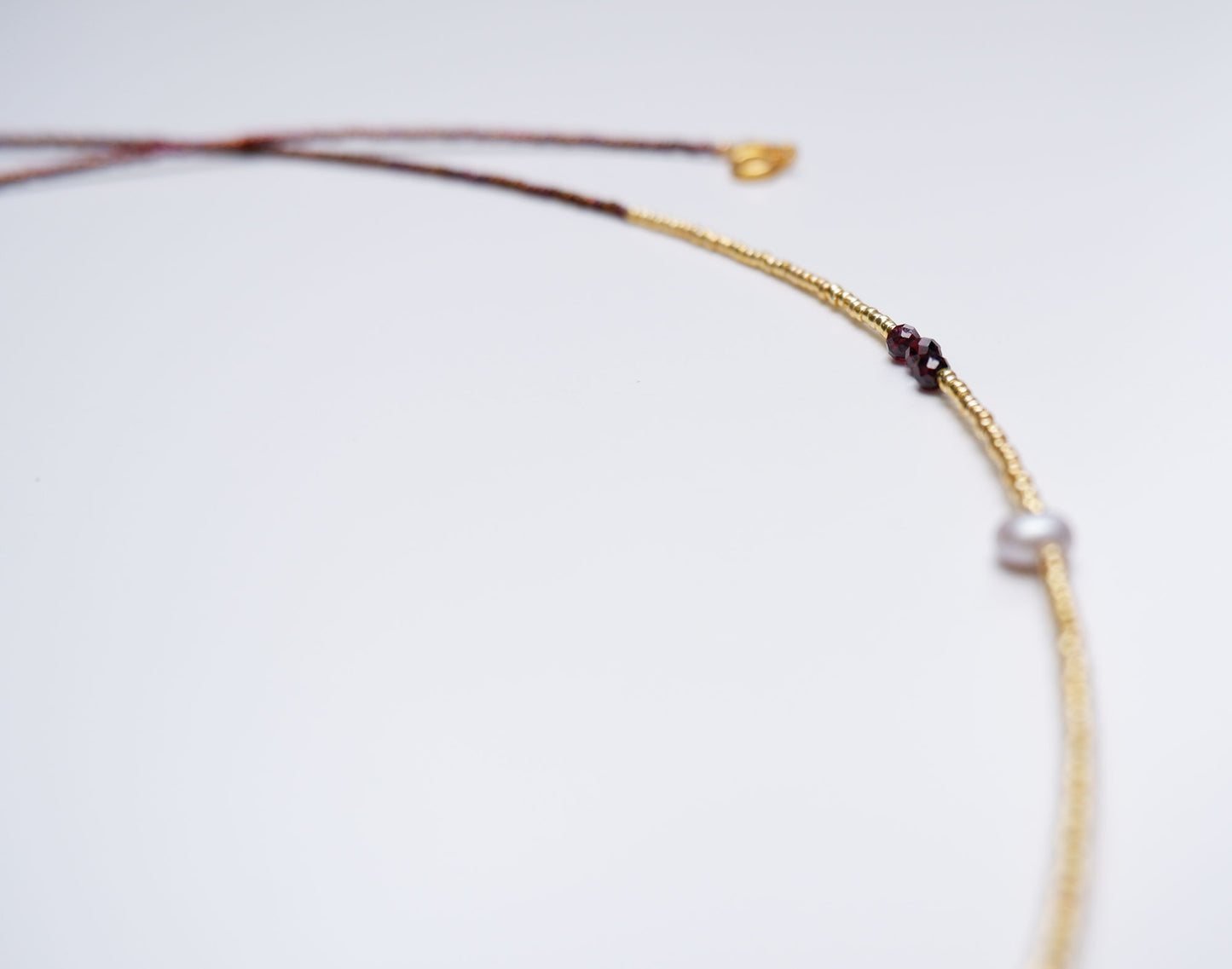 Miyuki bead necklace