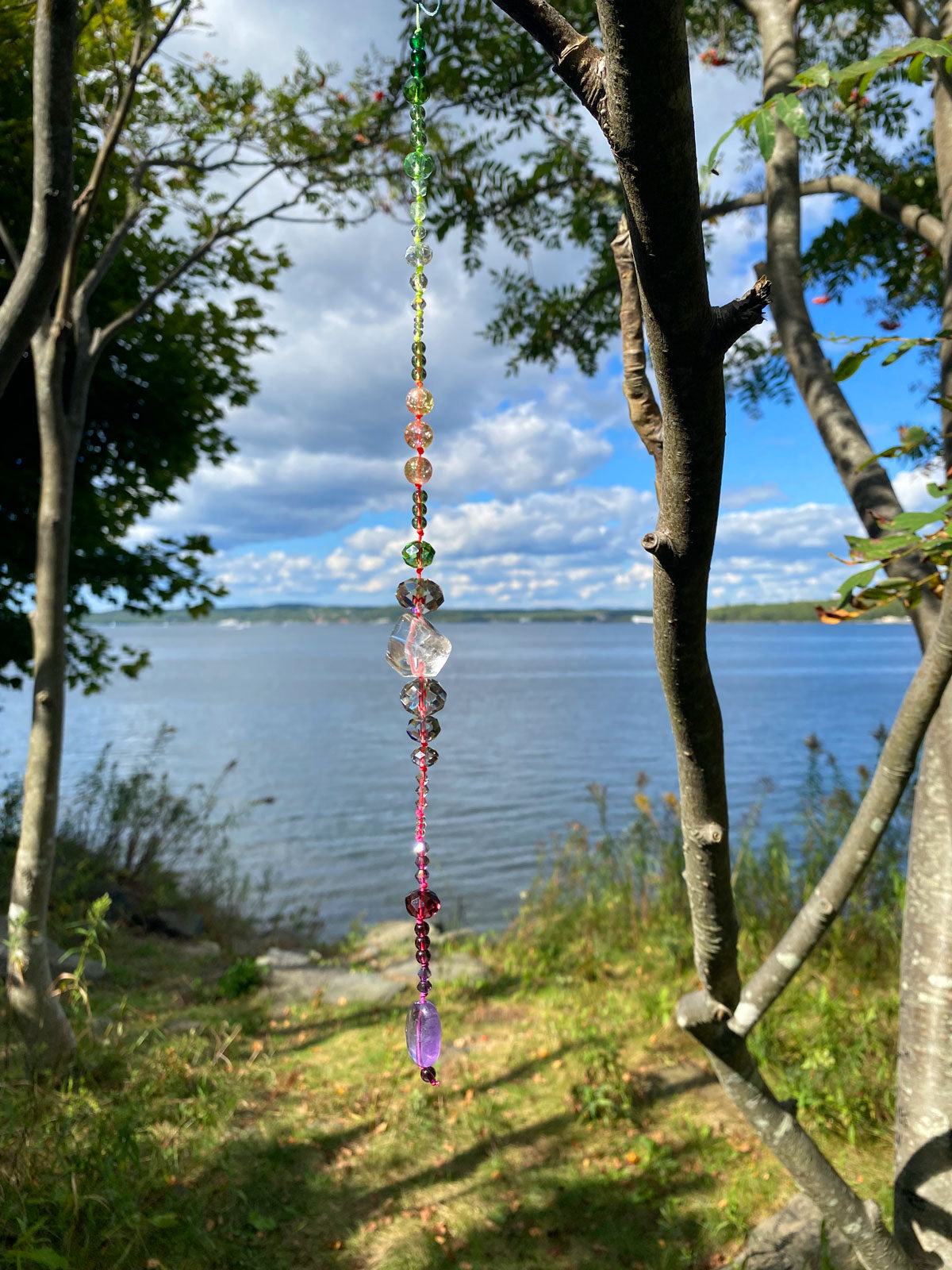 Crystal lightcatcher charm