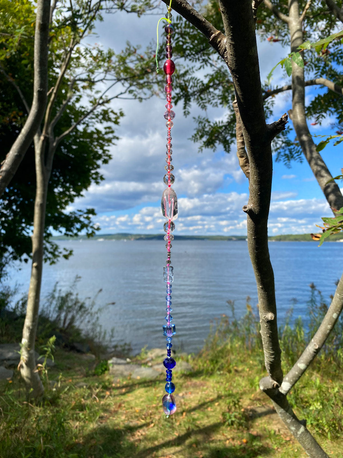 Crystal lightcatcher charm