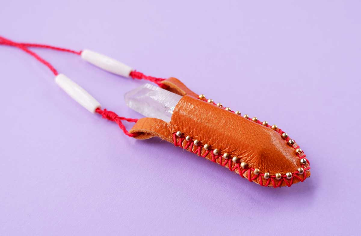 Crystal pouch