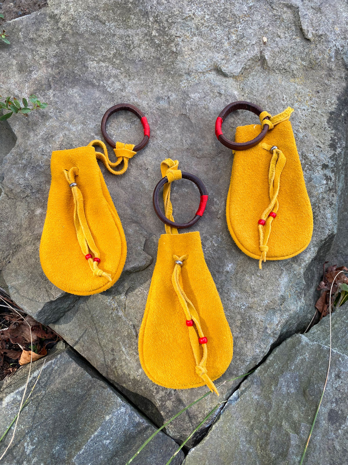 Deerskin pouch