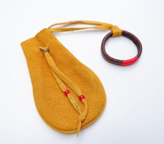 Deerskin pouch