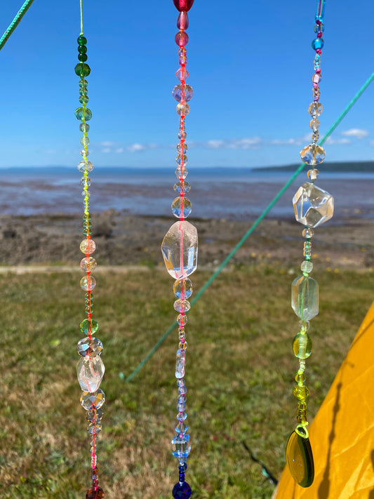 Crystal lightcatcher charm