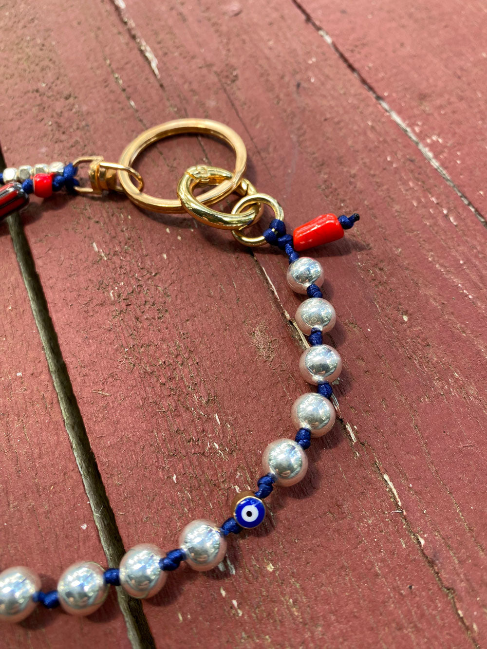 Millefiori keychain