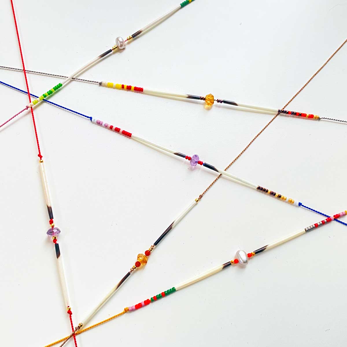 Heavenly quill necklace