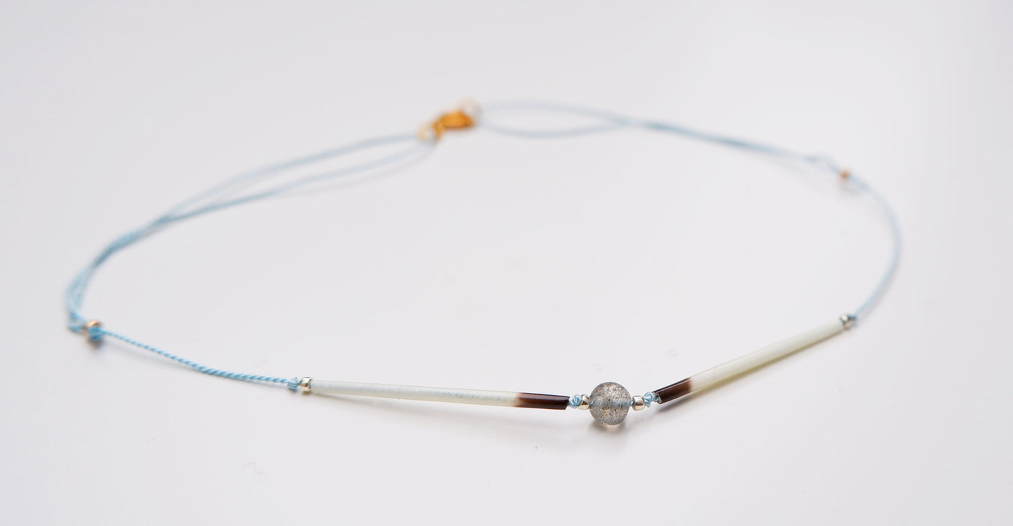 Heavenly quill necklace