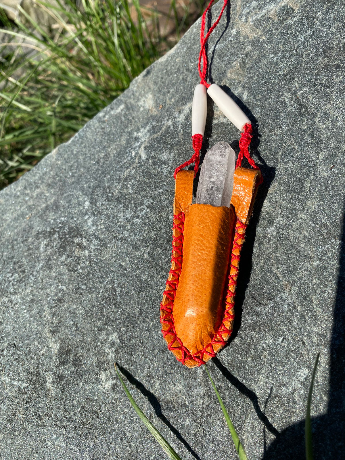 Crystal pouch