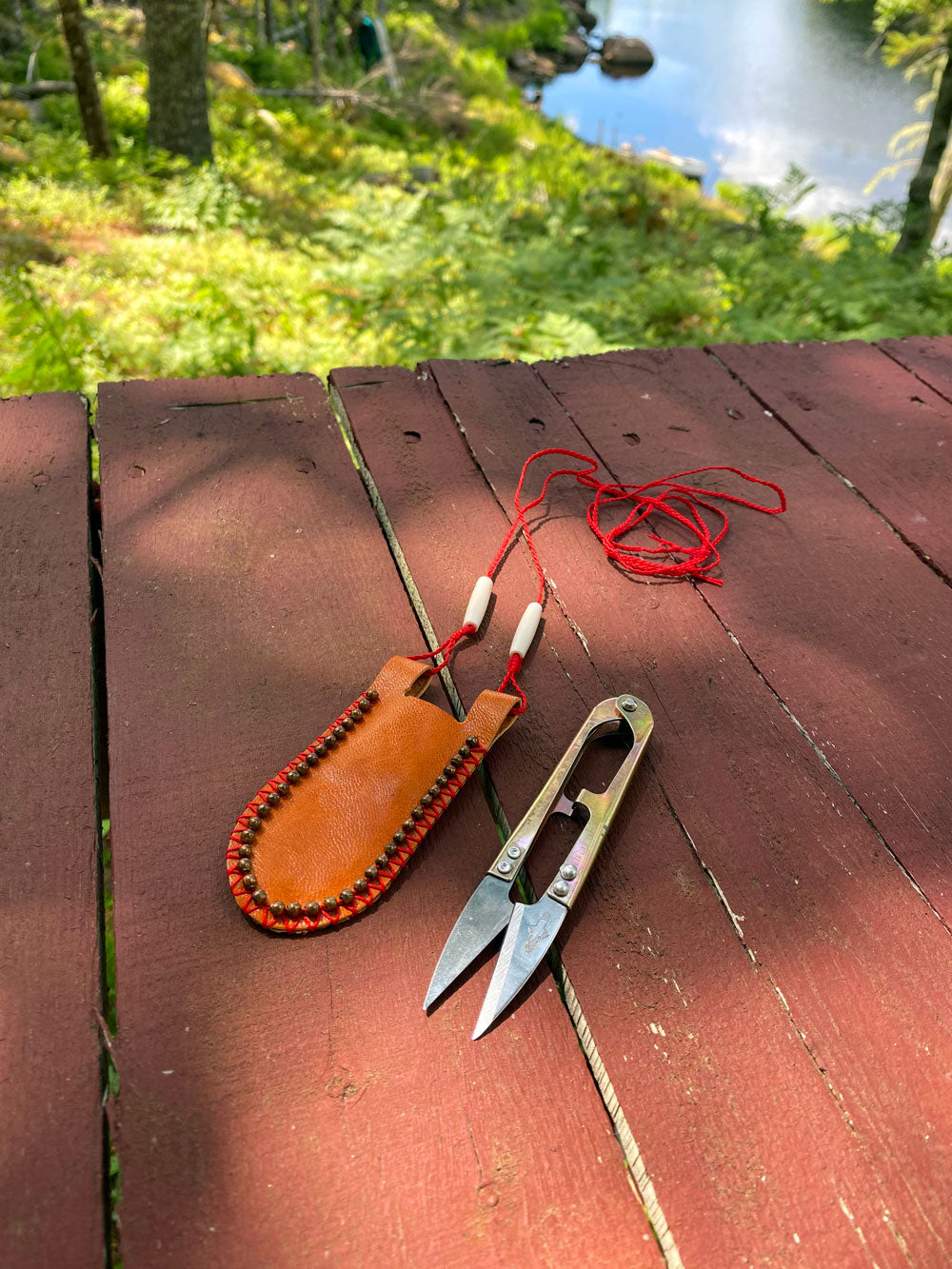 Large Japanese snip pouch (with snips)