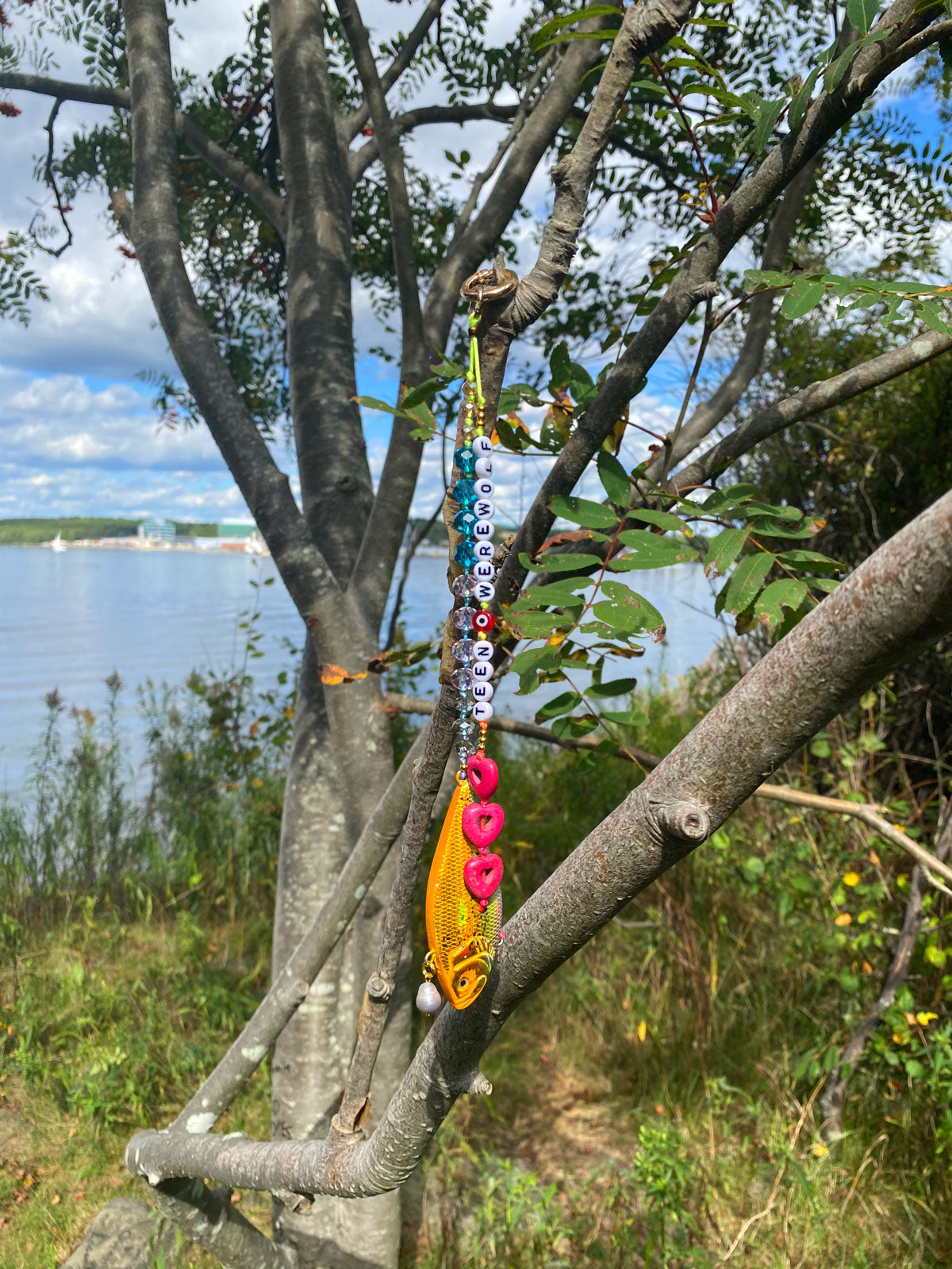 Forest Powers camp charm