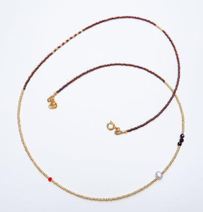 Miyuki bead necklace