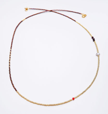 Miyuki bead necklace