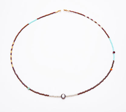 Miyuki bead necklace