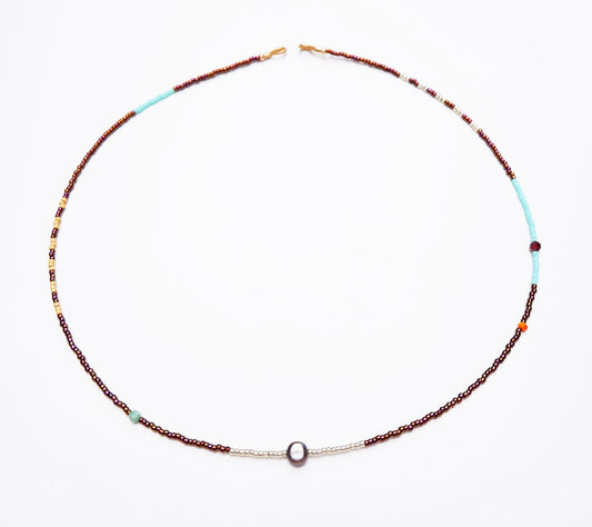 Miyuki bead necklace