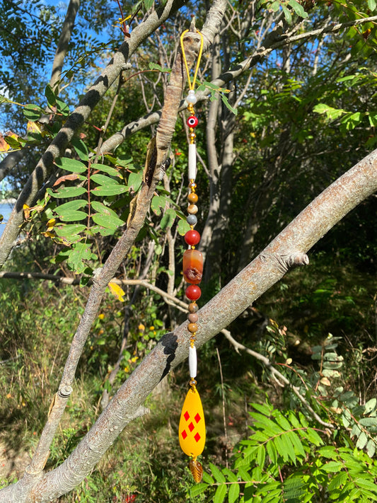 Autumn Harvest camp charm