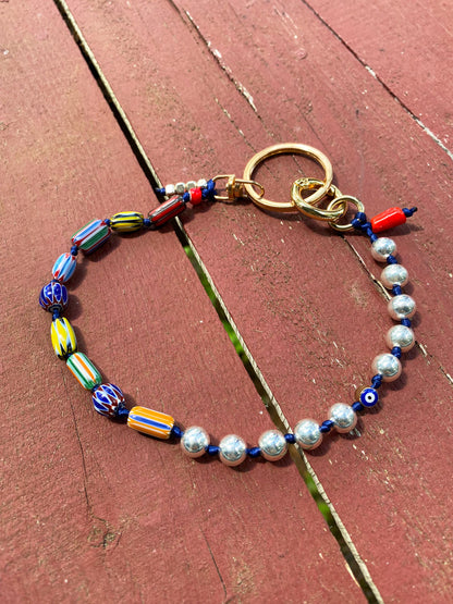 Millefiori keychain