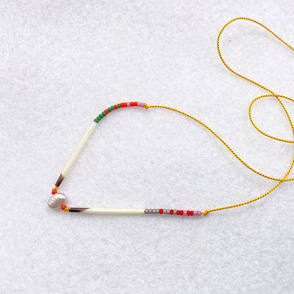 Heavenly quill necklace